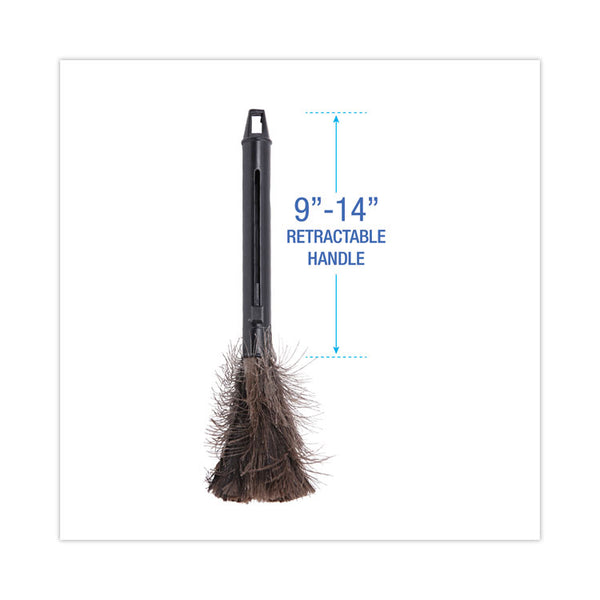 Boardwalk® Retractable Feather Duster, 9" to 14" Handle (BWK914FD)
