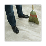 Boardwalk® Mixed Fiber Maid Broom, Mixed Fiber Bristles, 55" Overall Length, Natural, 12/Carton (BWK920YCT) Case of 12