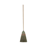 Boardwalk® Mixed Fiber Maid Broom, Mixed Fiber Bristles, 55" Overall Length, Natural (BWK920YEA) Each