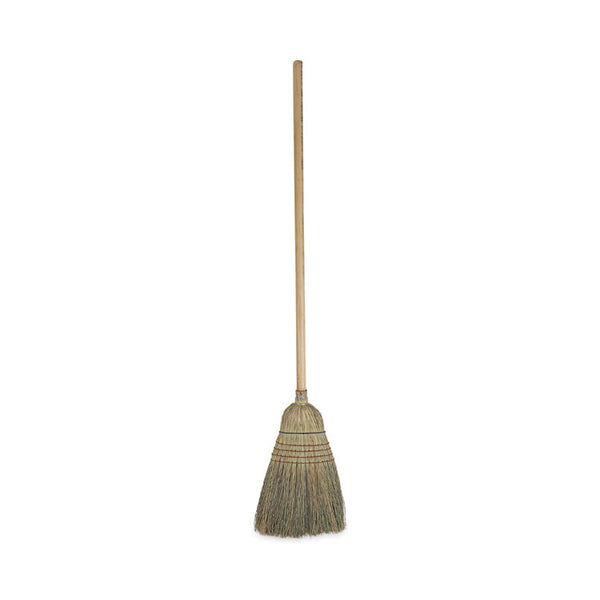 Boardwalk® Warehouse Broom, Corn Fiber Bristles, 56" Overall Length, Natural (BWK932CEA)
