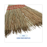 Boardwalk® Corn Fiber Lobby/Toy Broom, Corn Fiber Bristles, 39" Overall Length, Red, 12/Carton (BWK951TCT) Case of 12