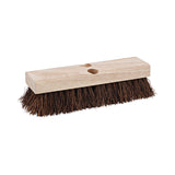 Boardwalk® Deck Brush Head, 2" Brown Palmyra Bristles, 10" Brush (BWK3110)
