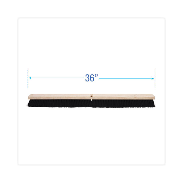 Boardwalk® Floor Brush Head, 2.5" Black Tampico Fiber Bristles, 36" Brush (BWK20236)