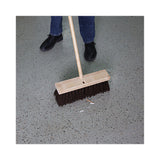 Boardwalk® Street Broom Head, 6.25" Brown Polypropylene Bristles, 16" Brush (BWK73160) Each