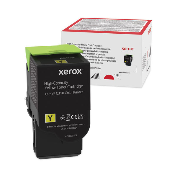 Xerox® 006R04367 High-Yield Toner, 5,500 Page-Yield, Yellow (XER006R04367)
