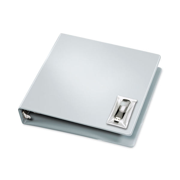 Cardinal® HOLD IT USB Pockets, 2 x 3.44, Clear (CRD21140)
