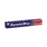 Reynolds Wrap® Standard Aluminum Foil Roll, 12" x 75 ft, Silver, 35 Rolls/Carton (RFPF28015CT)
