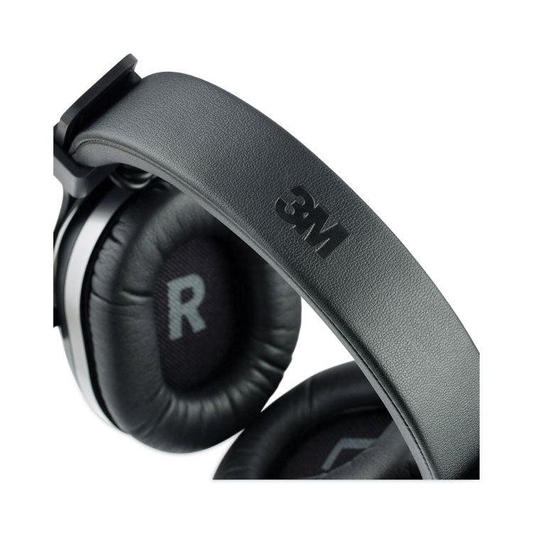 3M™ Quiet Space Headphones, Black (MMMQUIETSPSIOC)