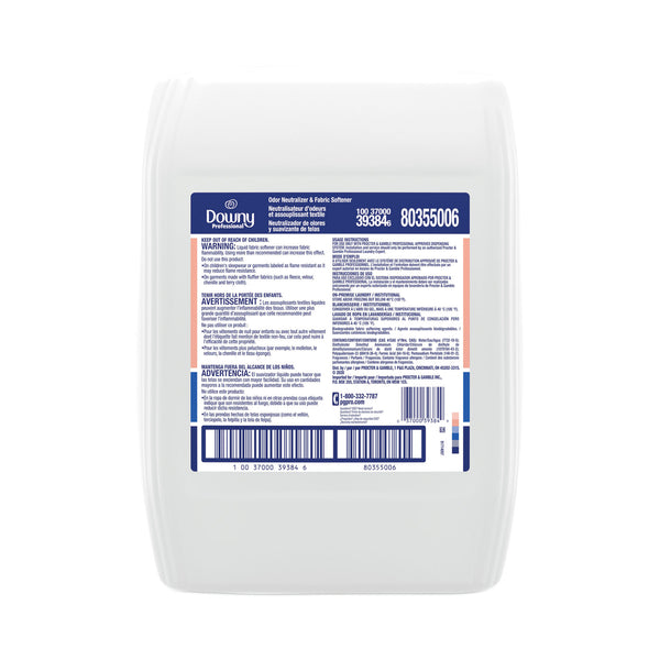 P&G Pro Line Downy Professional Odor Neutralizer and Fabric Softener, Fresh Scent, 5 gal Pail (PPL39384) Each