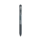 InkJoy Gel Pen, Retractable, Medium 0.7 mm, Black Ink, Black/Smoke Barrel, 3/Pack (PAP1951637) Pack of 3