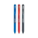 Papermate Retractable Gel Pens, .7mm, 3/PK, Ast Barrel/Ink (PAP1951639) Pack of 3