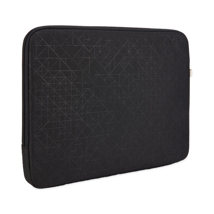 Case Logic® Ibira Laptop Sleeve, Fits Devices Up to 11.6", Polyester, 12.6 x 1.2 x 9.4, Black (CLG3204389)