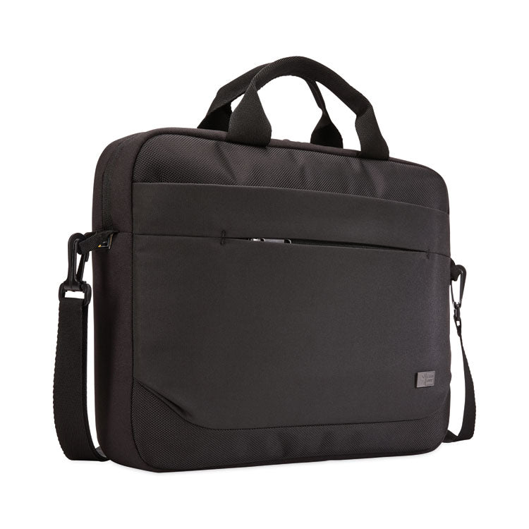 Case Logic® Advantage Laptop Attache, Fits Devices Up to 15.6", Polyester, 16.1 x 2.8 x 13.8, Black (CLG3203988)