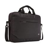 Case Logic® Advantage Laptop Attache, Fits Devices Up to 11.6", Polyester, 11.8 x 2.2 x 10.2, Black (CLG3203984)