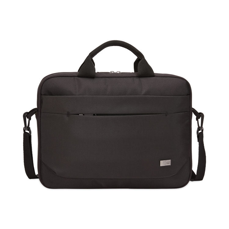 Case Logic® Advantage Laptop Attache, Fits Devices Up to 11.6", Polyester, 11.8 x 2.2 x 10.2, Black (CLG3203984)