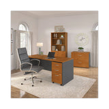 Bush® Series C Collection Desk Shell, 71.13" x 29.38" x 29.88", Natural Cherry/Graphite Gray (BSHWC72436) Each