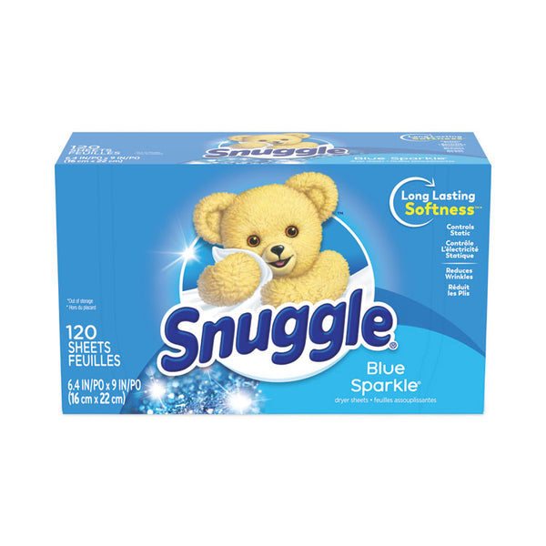 Snuggle® Fabric Softener Sheets, Fresh Scent, 120 Sheets/Box, 6 Boxes/Carton (DIA45115) Case of 6