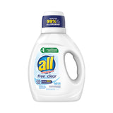 All® Ultra Free Clear Liquid Detergent, Unscented, 36 oz Bottle (DIA73943EA) Each