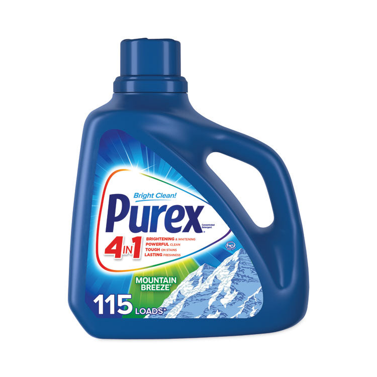 Purex® Liquid Laundry Detergent, Mountain Breeze, 150 oz, Bottle (DIA05016) Each