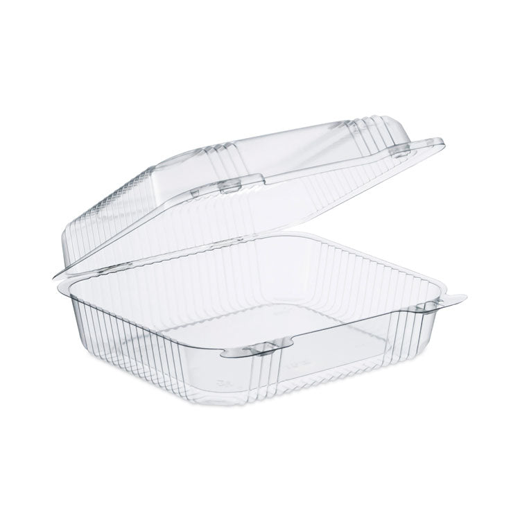 Dart® StayLock Clear Hinged Lid Containers, 7.8 x 8.3 x 3, Clear, Plastic, 125/Bag, 2 Bags/Carton (DCCC51UT1) Case of 250