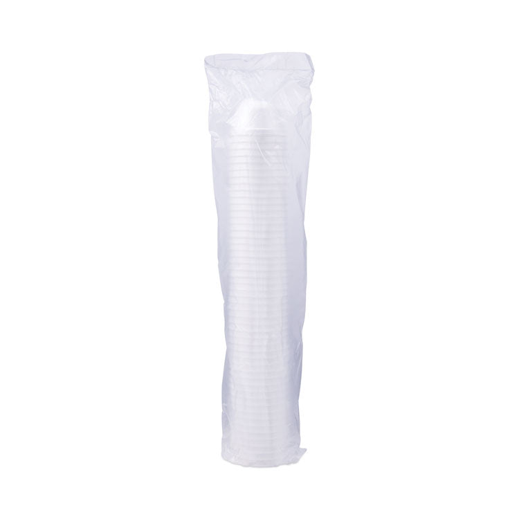 Dart® Foam Container, Squat, 6 oz, White, 50/Pack, 20 Packs/Carton (DCC6B12) Case of 1000