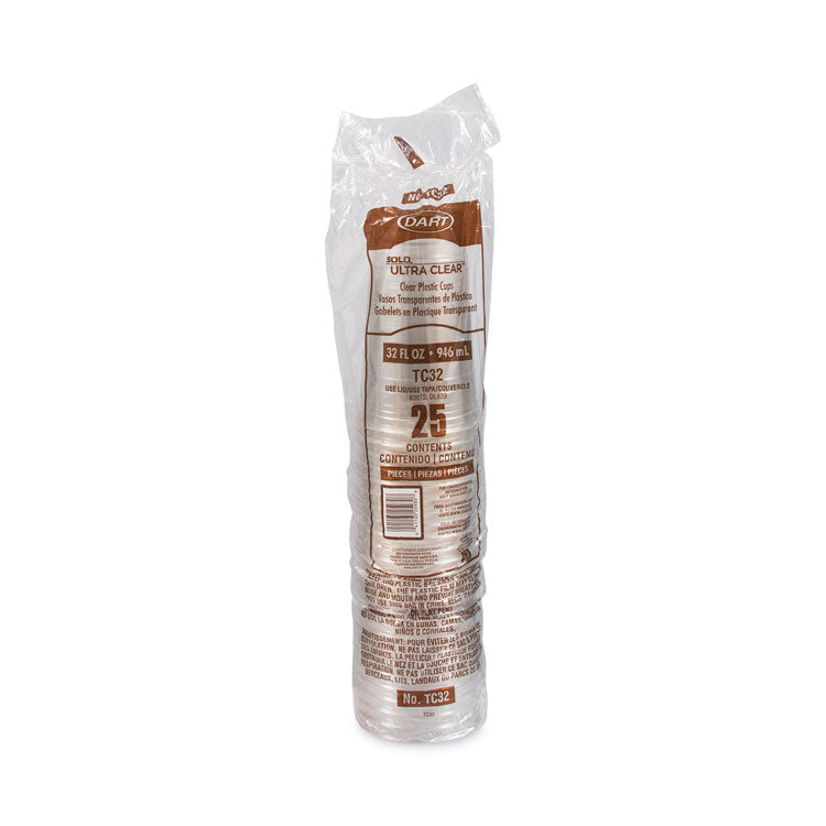 Dart® Ultra Clear PETE Cold Cups, 32 oz, Clear, 300/Carton (DCCTC32)