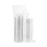 Dart® PresentaBowls Bowl/Lid Combo-Paks, Dome Lid, 16 oz, Clear, Plastic, 63/Pack, 4 Packs/Carton (DCCC16BCD)