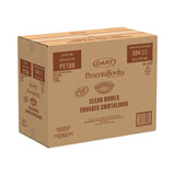 PresentaBowls Clear Bowls, 8 oz, 5.3" Diameter x 1.4" h, Clear, Plastic, 504/Carton (DCCPET8B) Case of 504