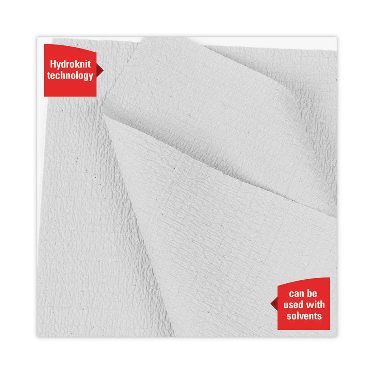 WypAll® General Clean X60 Cloths, Small Roll, 13.5 x 19.6, White, 130/Roll, 6 Rolls/Carton (KCC35421) Box of 6