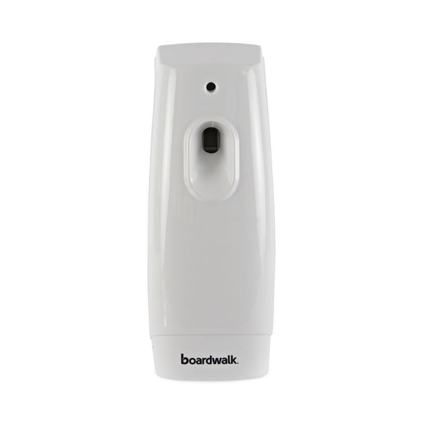 Boardwalk® Classic Metered Air Freshener Dispenser, 4" x 3" x 9.5", White (BWK908)