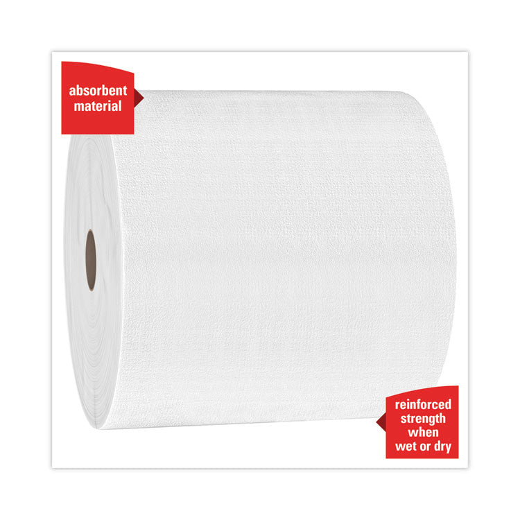 WypAll® General Clean X60 Cloths, Jumbo Roll, 12.2 x 12.4, White, 1,100/Roll (KCC34955)