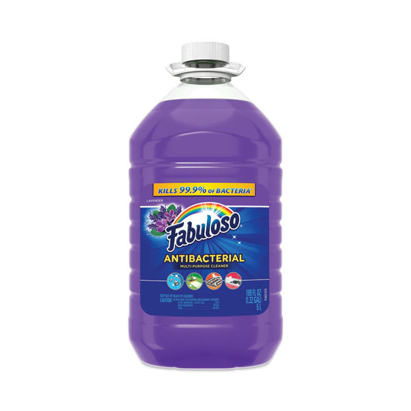 Fabuloso® Antibacterial Multi-Purpose Cleaner, Lavender Scent, 169 oz Bottle, 3/Carton (CPC99507)