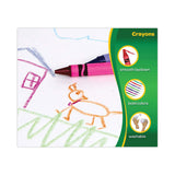 Crayola® Classic Color Crayons, Peggable Retail Pack, 16 Colors/Pack (CYO523016) Box of 16