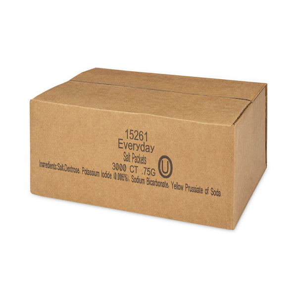 Office Snax® Iodized Salt Packets, 0.75 g Packet, 3,000/Box (OFX15261) Case of 3000