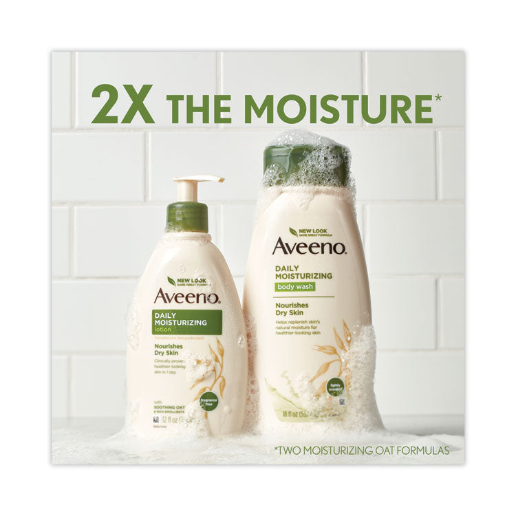 Aveeno® Active Naturals® Daily Moisturizing Lotion, 12 oz Pump Bottle (JOJ100360003)