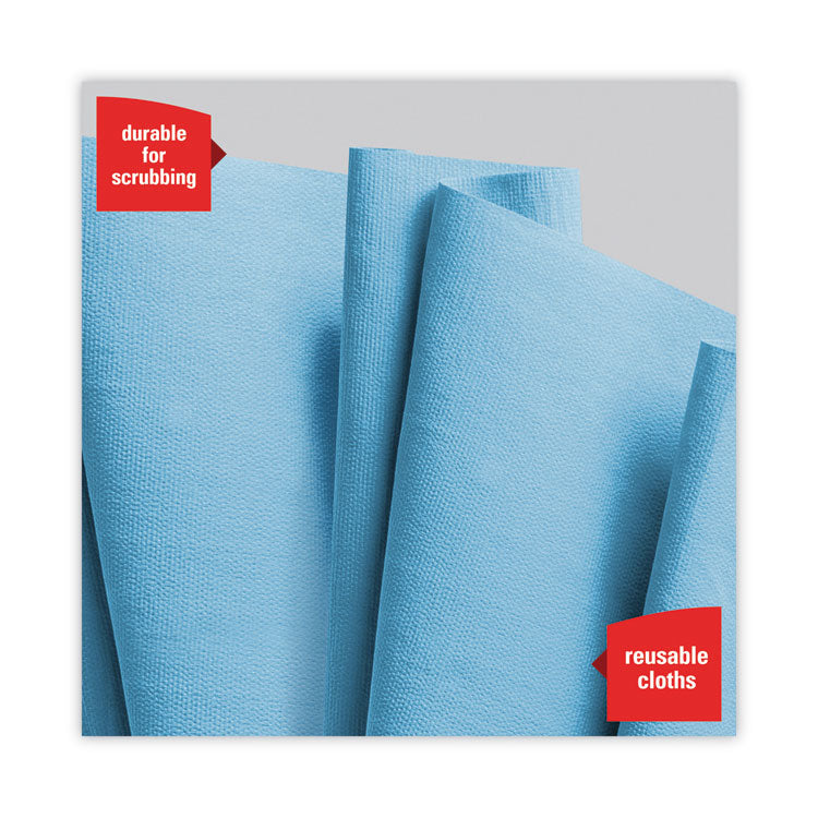 WypAll® Power Clean X80 Heavy Duty Cloths, Jumbo Roll, 12.4 x 12.2, Blue, 475/Roll (KCC41043)