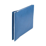 ACCO PRESSTEX Covers with Storage Hooks, 2 Posts, 6" Capacity, 9.5 x 11, Light Blue (ACC54112)