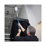 Boardwalk® Telescopic Handle for MicroFeather Duster, 36" to 60" Handle, Blue (BWK638) Each