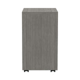 Alera® Alera Valencia Series Mobile Pedestal File, Left/Right, 3-Drawer: Box/Box/File, Legal/Letter, Gray, 15.88 x 20.5 x 28.39 (ALEVA572816GY)