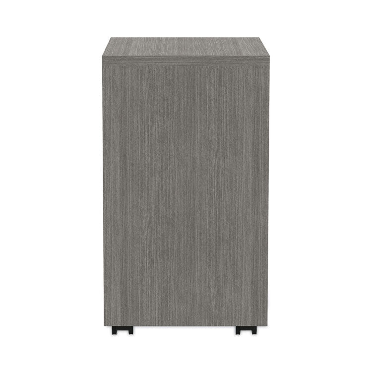 Alera® Alera Valencia Series Mobile Pedestal File, Left/Right, 3-Drawer: Box/Box/File, Legal/Letter, Gray, 15.88 x 20.5 x 28.39 (ALEVA572816GY)