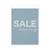deflecto® Classic Image Wall-Mount Sign Holder, Portrait, 8.5 x 11, Clear (DEF68201) Each