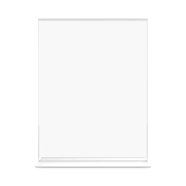 deflecto® Classic Image Double-Sided Sign Holder, 8.5 x 11 Insert, Clear (DEF69201) Each
