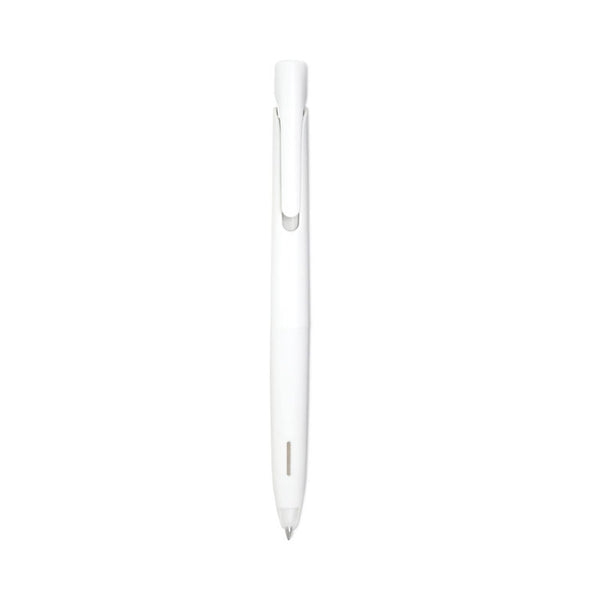 Zebra® bLen Gel Pen, Retractable, Fine 0.7 mm, Black Ink, White Barrel, Dozen (ZEB41400)