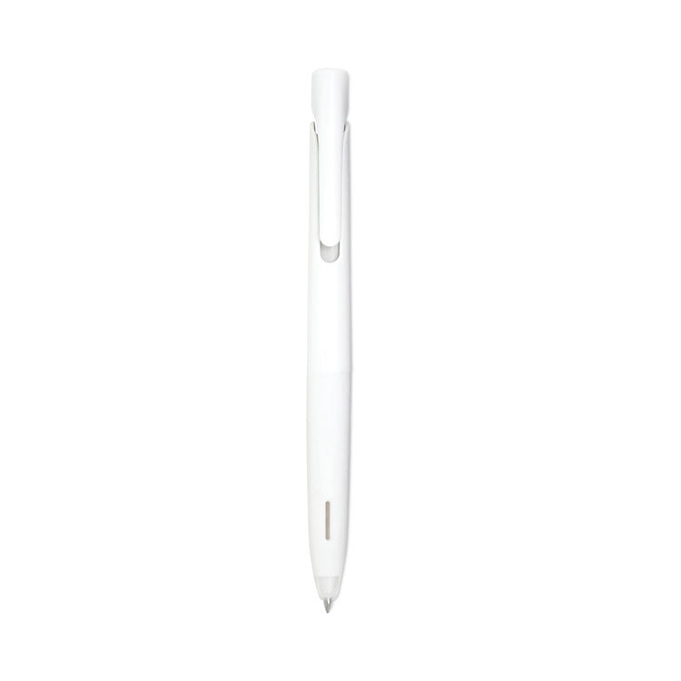 Zebra® bLen Gel Pen, Retractable, Fine 0.7 mm, Black Ink, White Barrel, Dozen (ZEB41400) Pack of 12