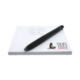Zebra® bLen Gel Pen, Retractable, Fine 0.7 mm, Black Ink, Black Barrel, Dozen (ZEB41410) Pack of 12