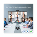 Adesso Xtream S8 Wireless Conference Call Speaker with Microphone, Black (ADEXTREAMS8) Each
