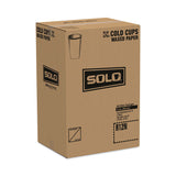 SOLO® Symphony Treated-Paper Cold Cups, 12 oz, White/Beige/Red, 100/Bag, 20 Bags/Carton (SCCR12NSYM) Case of 2000