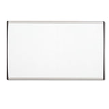 Quartet® ARC Frame Cubicle Magnetic Dry Erase Board, 30 x 18, White Surface, Silver Aluminum Frame (QRTARC3018)
