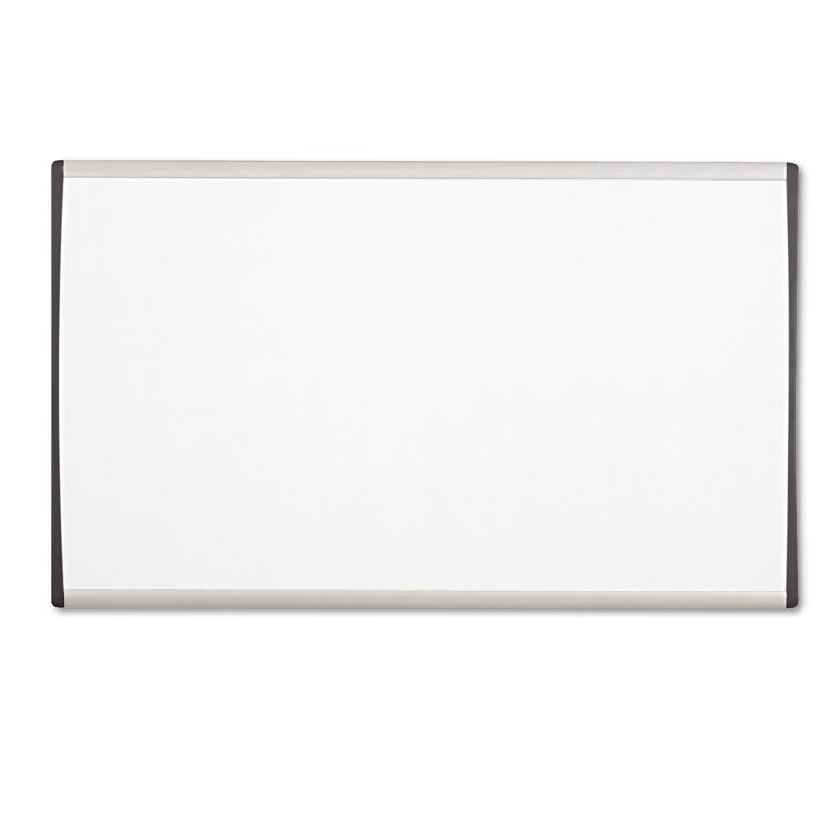 Quartet® ARC Frame Cubicle Magnetic Dry Erase Board, 30 x 18, White Surface, Silver Aluminum Frame (QRTARC3018)