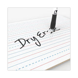 U Brands Double-Sided Dry Erase Lap Board, 12 x 9, White Surface, 24/Pack (UBR4863U0001) Each